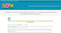 Desktop Screenshot of landes-secourisme-formation.info
